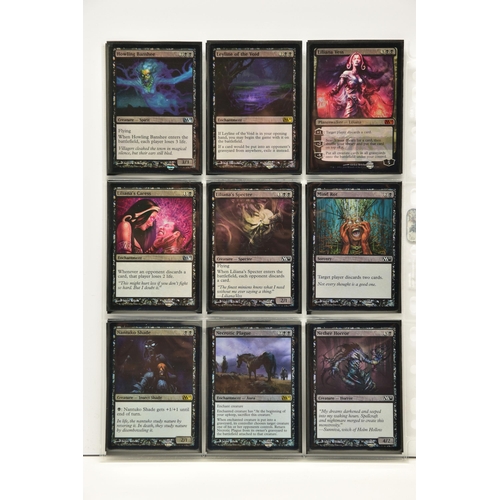 260 - COMPLETE MAGIC THE GATHERING: MAGIC 2011 FOIL SET, all cards are present, genuine and are all in min... 