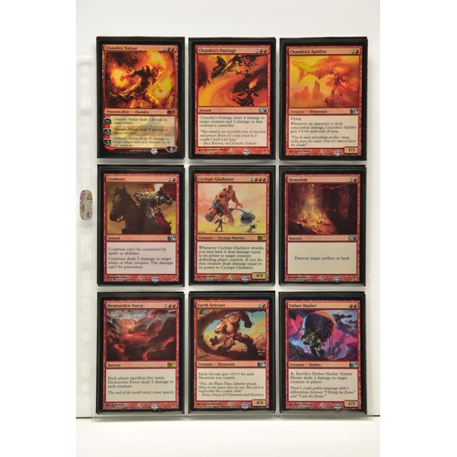 260 - COMPLETE MAGIC THE GATHERING: MAGIC 2011 FOIL SET, all cards are present, genuine and are all in min... 