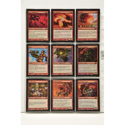 260 - COMPLETE MAGIC THE GATHERING: MAGIC 2011 FOIL SET, all cards are present, genuine and are all in min... 