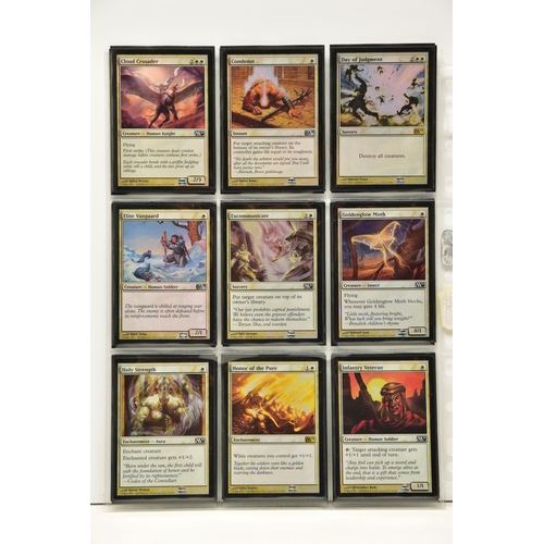 260 - COMPLETE MAGIC THE GATHERING: MAGIC 2011 FOIL SET, all cards are present, genuine and are all in min... 