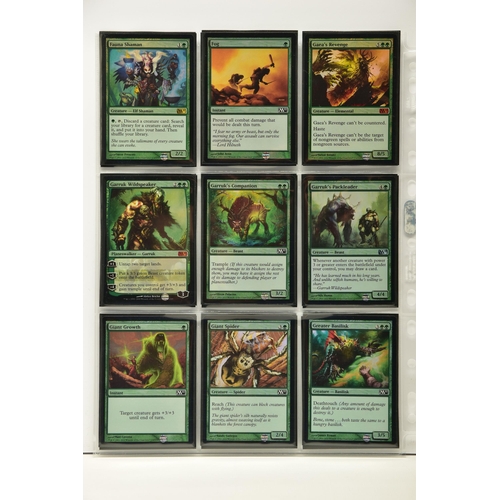 260 - COMPLETE MAGIC THE GATHERING: MAGIC 2011 FOIL SET, all cards are present, genuine and are all in min... 