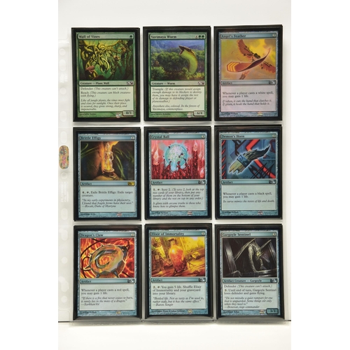 260 - COMPLETE MAGIC THE GATHERING: MAGIC 2011 FOIL SET, all cards are present, genuine and are all in min... 