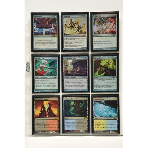 260 - COMPLETE MAGIC THE GATHERING: MAGIC 2011 FOIL SET, all cards are present, genuine and are all in min... 