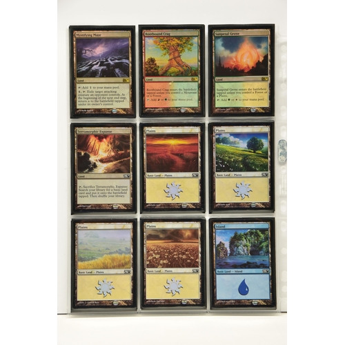 260 - COMPLETE MAGIC THE GATHERING: MAGIC 2011 FOIL SET, all cards are present, genuine and are all in min... 