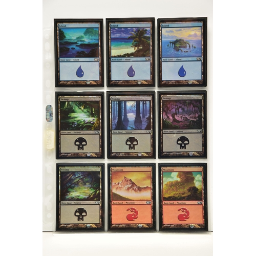 260 - COMPLETE MAGIC THE GATHERING: MAGIC 2011 FOIL SET, all cards are present, genuine and are all in min... 