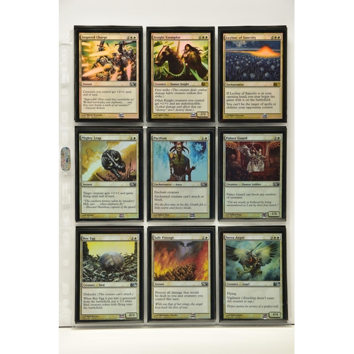 260 - COMPLETE MAGIC THE GATHERING: MAGIC 2011 FOIL SET, all cards are present, genuine and are all in min... 