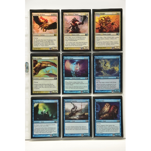 260 - COMPLETE MAGIC THE GATHERING: MAGIC 2011 FOIL SET, all cards are present, genuine and are all in min... 