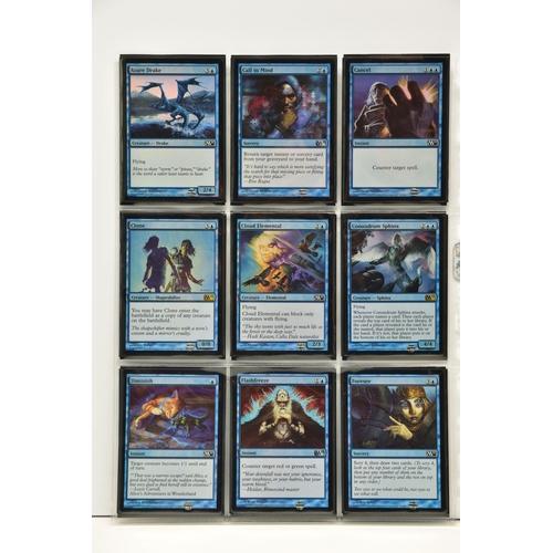 260 - COMPLETE MAGIC THE GATHERING: MAGIC 2011 FOIL SET, all cards are present, genuine and are all in min... 