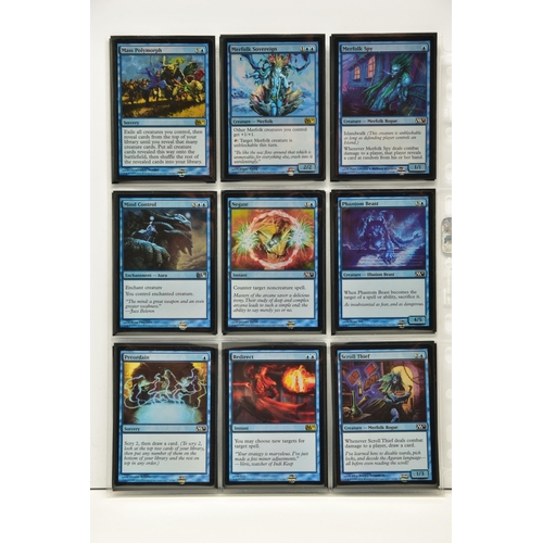 260 - COMPLETE MAGIC THE GATHERING: MAGIC 2011 FOIL SET, all cards are present, genuine and are all in min... 