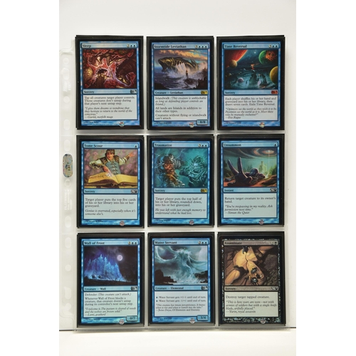 260 - COMPLETE MAGIC THE GATHERING: MAGIC 2011 FOIL SET, all cards are present, genuine and are all in min... 