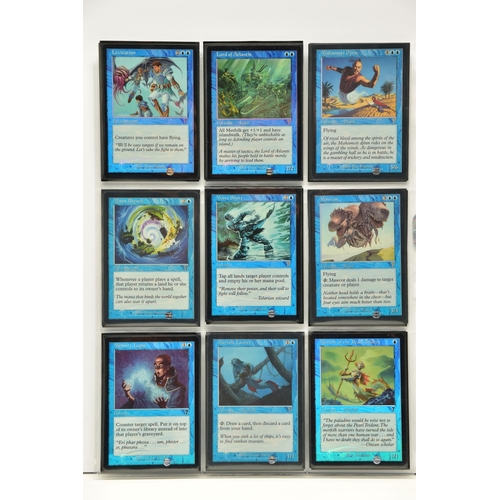 261 - COMPLETE MAGIC THE GATHERING: SEVENTH EDITION FOIL SET, all cards are present, genuine and are all i... 