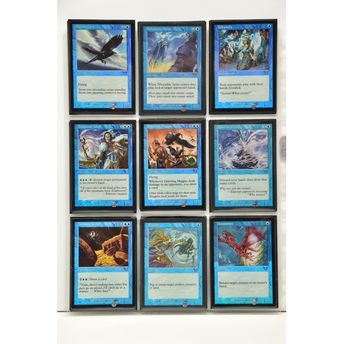 261 - COMPLETE MAGIC THE GATHERING: SEVENTH EDITION FOIL SET, all cards are present, genuine and are all i... 