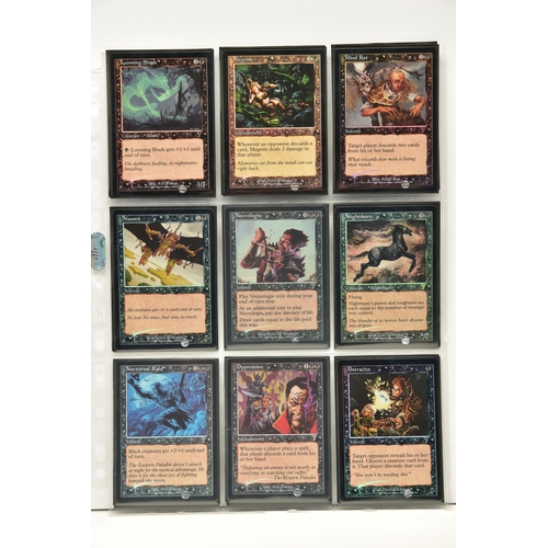 261 - COMPLETE MAGIC THE GATHERING: SEVENTH EDITION FOIL SET, all cards are present, genuine and are all i... 