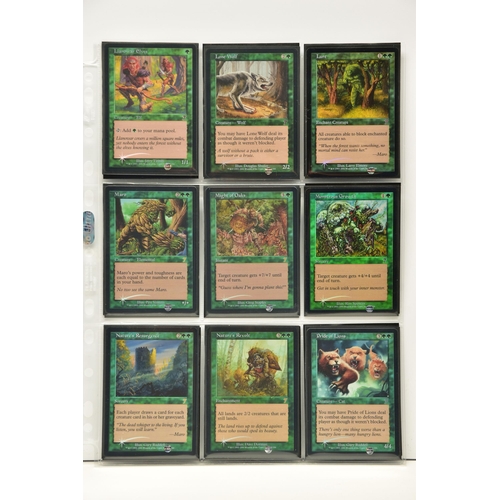 261 - COMPLETE MAGIC THE GATHERING: SEVENTH EDITION FOIL SET, all cards are present, genuine and are all i... 