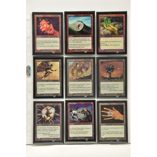 261 - COMPLETE MAGIC THE GATHERING: SEVENTH EDITION FOIL SET, all cards are present, genuine and are all i... 