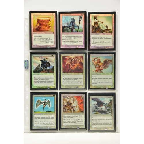 261 - COMPLETE MAGIC THE GATHERING: SEVENTH EDITION FOIL SET, all cards are present, genuine and are all i... 