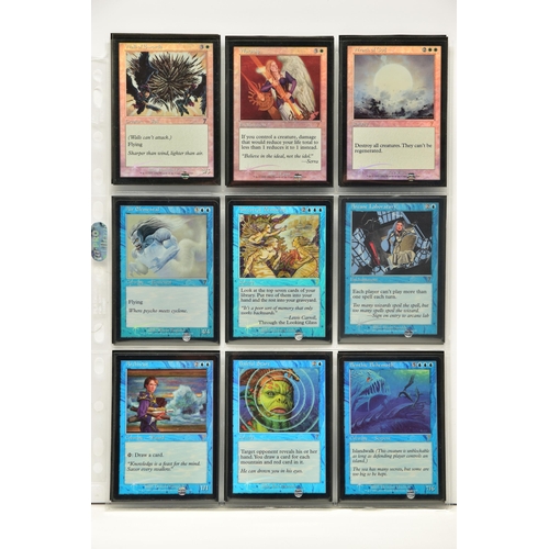 261 - COMPLETE MAGIC THE GATHERING: SEVENTH EDITION FOIL SET, all cards are present, genuine and are all i... 