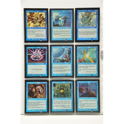 261 - COMPLETE MAGIC THE GATHERING: SEVENTH EDITION FOIL SET, all cards are present, genuine and are all i... 