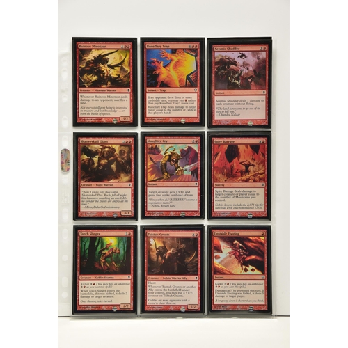 263 - COMPLETE MAGIC THE GATHERING: ZENDIKAR FOIL SET, all cards are present, genuine and are all in near ... 