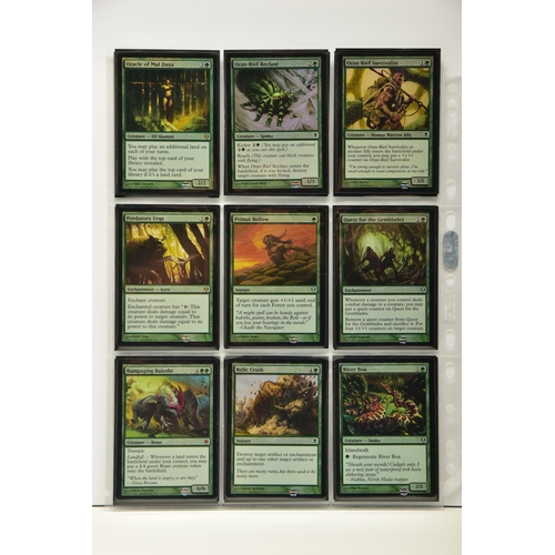 263 - COMPLETE MAGIC THE GATHERING: ZENDIKAR FOIL SET, all cards are present, genuine and are all in near ... 