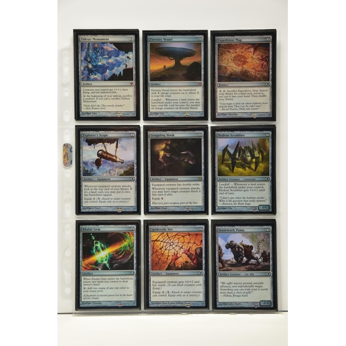 263 - COMPLETE MAGIC THE GATHERING: ZENDIKAR FOIL SET, all cards are present, genuine and are all in near ... 