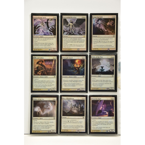 264 - COMPLETE MAGIC THE GATHERING: DARK ASCENSION FOIL SET, all cards are present, genuine and are all in... 