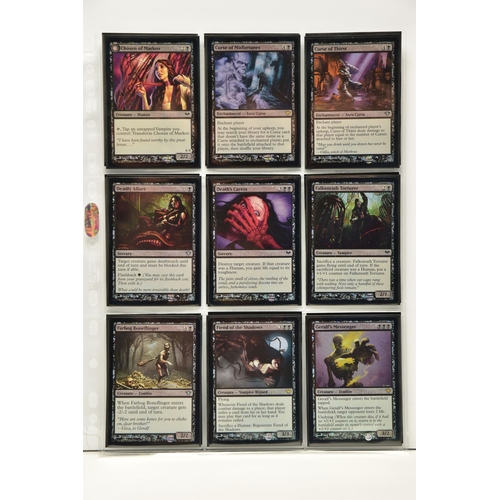 264 - COMPLETE MAGIC THE GATHERING: DARK ASCENSION FOIL SET, all cards are present, genuine and are all in... 