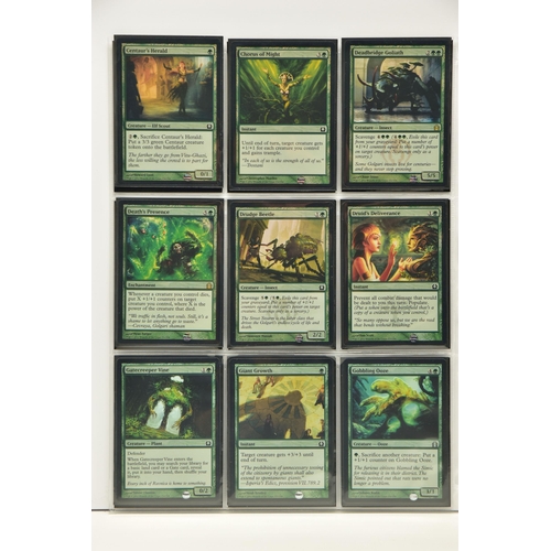 265 - COMPLETE MAGIC THE GATHERING: RETURN TO RAVNICA FOIL SET, all cards are present, genuine and are all... 