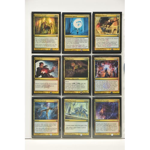 265 - COMPLETE MAGIC THE GATHERING: RETURN TO RAVNICA FOIL SET, all cards are present, genuine and are all... 