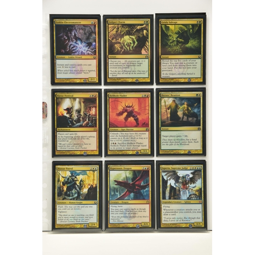 265 - COMPLETE MAGIC THE GATHERING: RETURN TO RAVNICA FOIL SET, all cards are present, genuine and are all... 