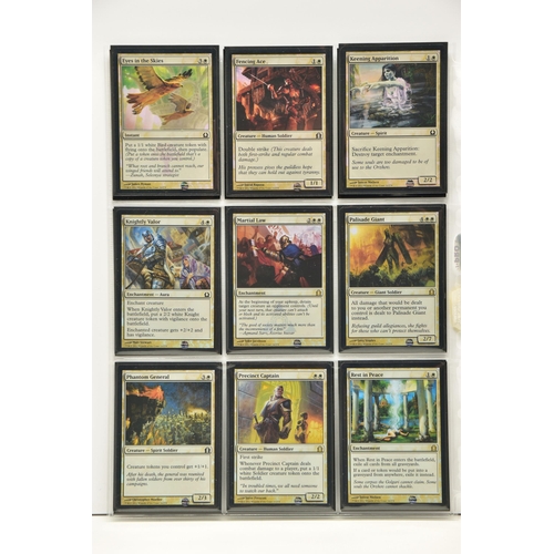 265 - COMPLETE MAGIC THE GATHERING: RETURN TO RAVNICA FOIL SET, all cards are present, genuine and are all... 