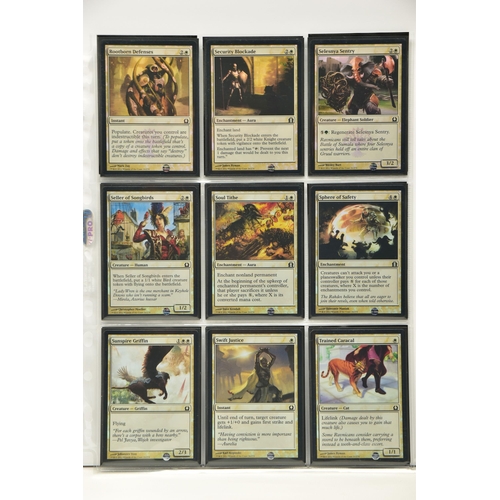 265 - COMPLETE MAGIC THE GATHERING: RETURN TO RAVNICA FOIL SET, all cards are present, genuine and are all... 