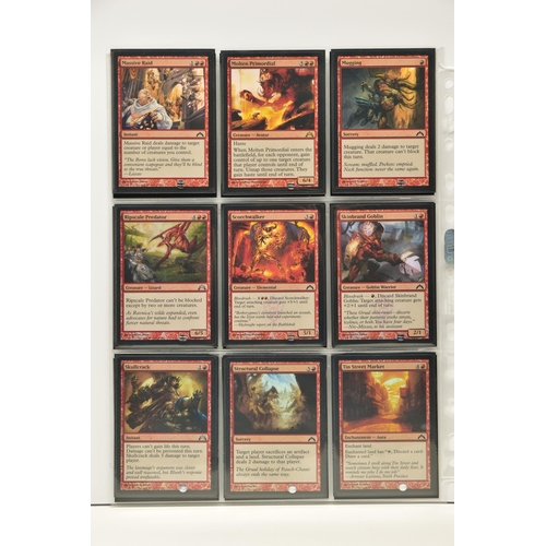 266 - COMPLETE MAGIC THE GATHERING: GATECRASH FOIL SET, all cards are present, genuine and are all in near... 