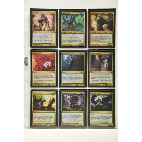 266 - COMPLETE MAGIC THE GATHERING: GATECRASH FOIL SET, all cards are present, genuine and are all in near... 