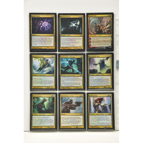 266 - COMPLETE MAGIC THE GATHERING: GATECRASH FOIL SET, all cards are present, genuine and are all in near... 