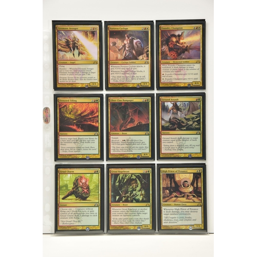 266 - COMPLETE MAGIC THE GATHERING: GATECRASH FOIL SET, all cards are present, genuine and are all in near... 