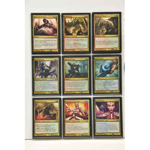 266 - COMPLETE MAGIC THE GATHERING: GATECRASH FOIL SET, all cards are present, genuine and are all in near... 