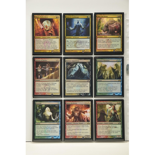 266 - COMPLETE MAGIC THE GATHERING: GATECRASH FOIL SET, all cards are present, genuine and are all in near... 