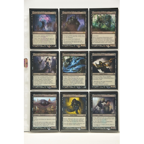 266 - COMPLETE MAGIC THE GATHERING: GATECRASH FOIL SET, all cards are present, genuine and are all in near... 