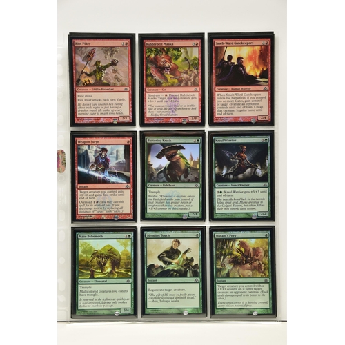 267 - COMPLETE MAGIC THE GATHERING: DRAGON MAZE FOIL SET, all cards are present, genuine and are all in ne... 