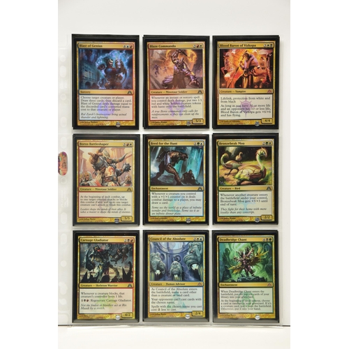 267 - COMPLETE MAGIC THE GATHERING: DRAGON MAZE FOIL SET, all cards are present, genuine and are all in ne... 