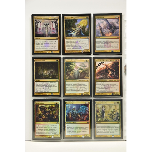 267 - COMPLETE MAGIC THE GATHERING: DRAGON MAZE FOIL SET, all cards are present, genuine and are all in ne... 