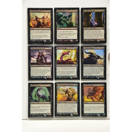 268 - COMPLETE MAGIC THE GATHERING: THEROS FOIL SET, all cards are present, genuine and are all in near mi... 