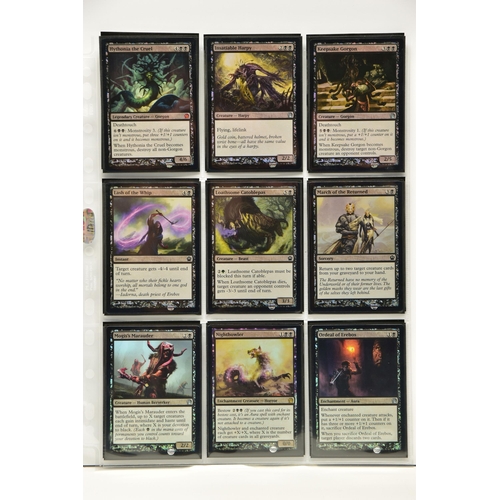 268 - COMPLETE MAGIC THE GATHERING: THEROS FOIL SET, all cards are present, genuine and are all in near mi... 