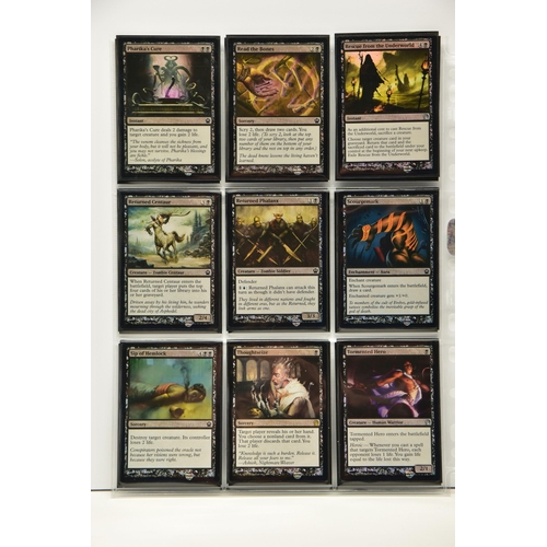 268 - COMPLETE MAGIC THE GATHERING: THEROS FOIL SET, all cards are present, genuine and are all in near mi... 