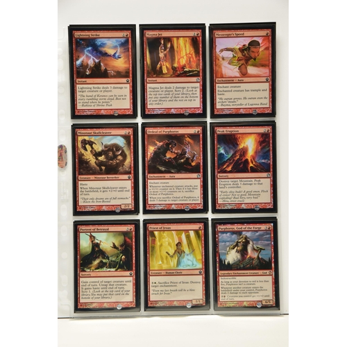 268 - COMPLETE MAGIC THE GATHERING: THEROS FOIL SET, all cards are present, genuine and are all in near mi... 