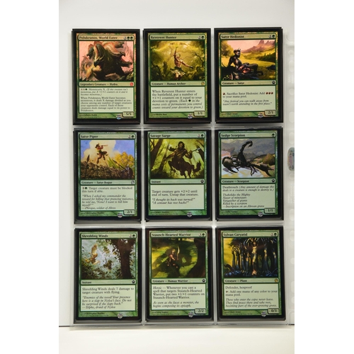 268 - COMPLETE MAGIC THE GATHERING: THEROS FOIL SET, all cards are present, genuine and are all in near mi... 