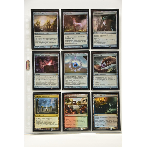 268 - COMPLETE MAGIC THE GATHERING: THEROS FOIL SET, all cards are present, genuine and are all in near mi... 