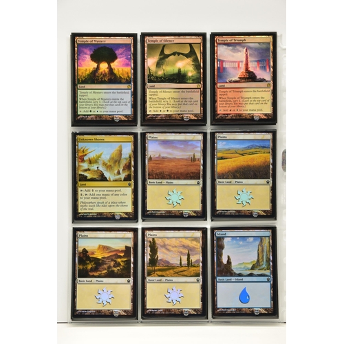 268 - COMPLETE MAGIC THE GATHERING: THEROS FOIL SET, all cards are present, genuine and are all in near mi... 