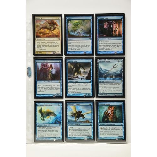 268 - COMPLETE MAGIC THE GATHERING: THEROS FOIL SET, all cards are present, genuine and are all in near mi... 